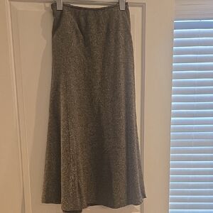 Jones New York Charcoal A-Line Skirt